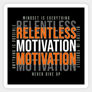 Relentless Motivation Sticker